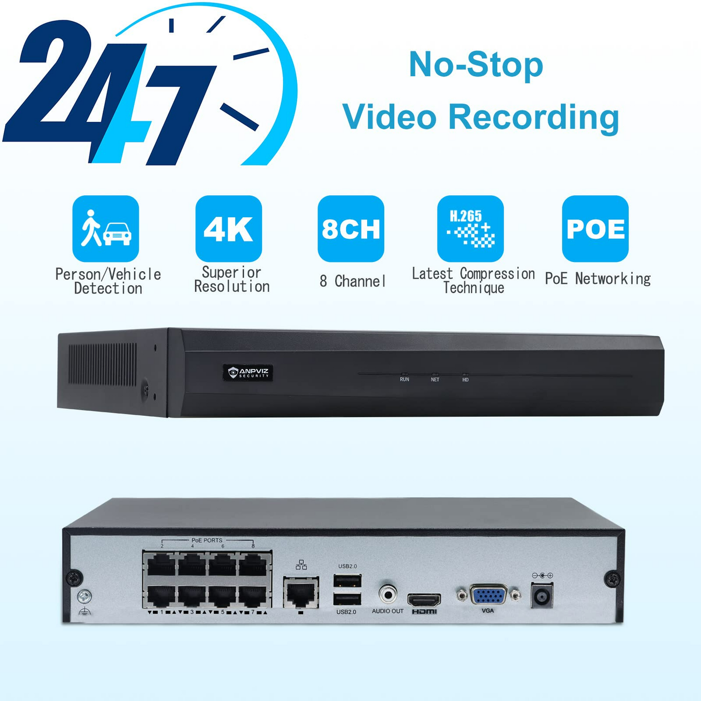 6MP 8CH POE System